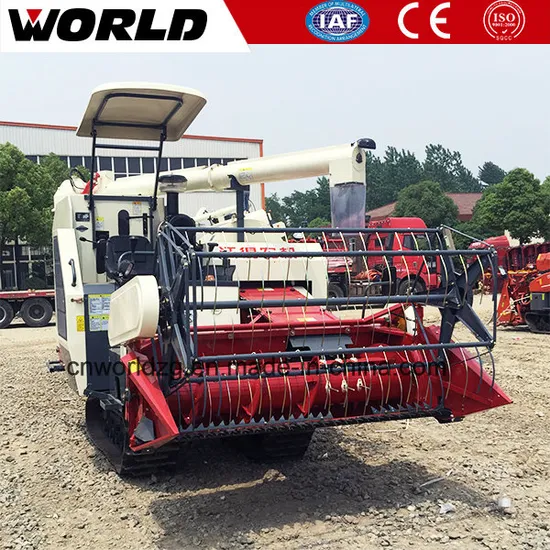 4lz-4.0e Rice Mini Rice Wheat Soybean Harvester Machine