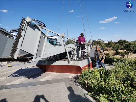 Eterne Reed Moveral Harvester Hydraulic Aquatic Weed Dredger