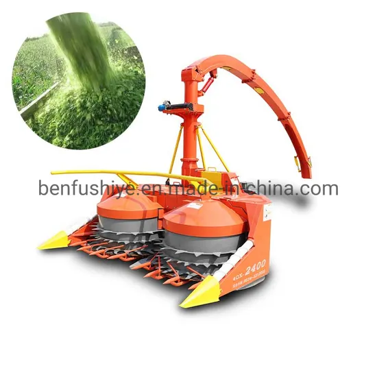Corn/Maize Straw Suspended Feed Harvesting Machine Corn Dry and Wet Silage Harvester for Sale