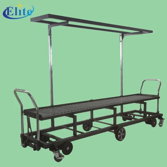 Picking Cart Manual Harvest Trolley for Greenhouse Harvesting Transport