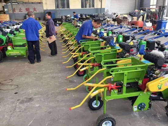 Shuhe brand hand control/agricultural machinery/wheel walking/Hand walking Mini corn harvester