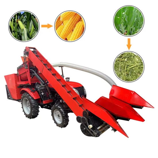 Self-Propelled Diesel Powered Corn COB Picking Sweet Corn Maize Harvester