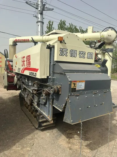 Used Agriculture Machinery FM World Combine Rice Corn Harvester