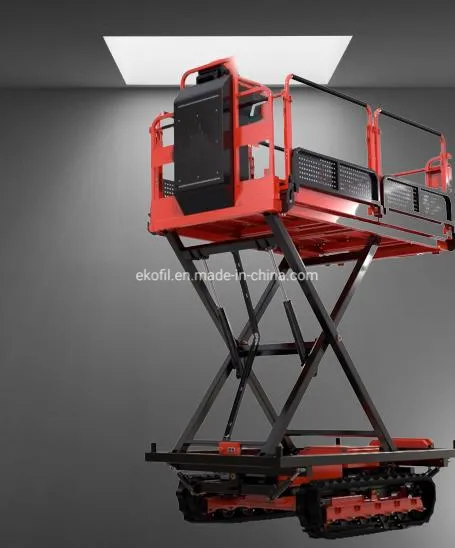 Ecas-200h Automatic Scissor Orchard Lift Platform Agricultural Table Lift