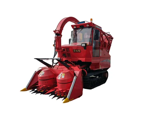Agricultural Machine 2100ql Self-Propelled Crawler-Typet Green Feed Corn Combine Harvester