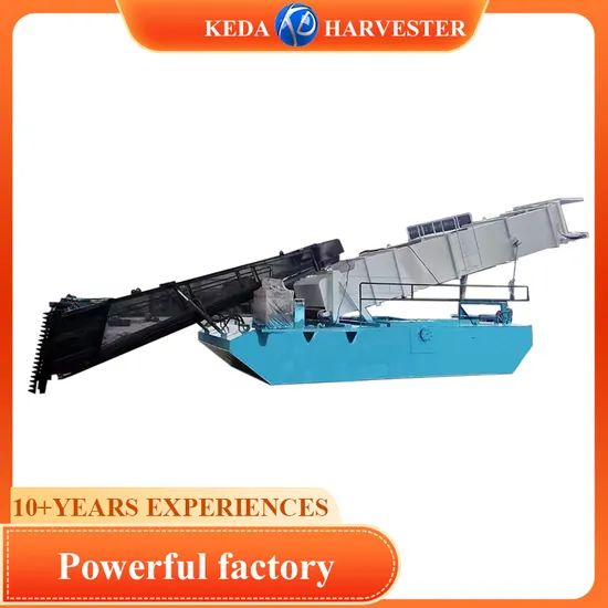 Good Quality Water Hyacinth Harvester/Aquatic Weed Harvester for River Cleaning