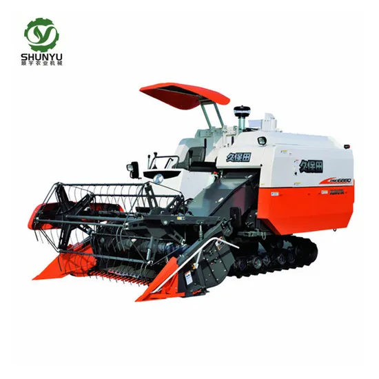 Used Kubota Rice Harvester Combine PRO688 Wheat Cutting Machine Harvester
