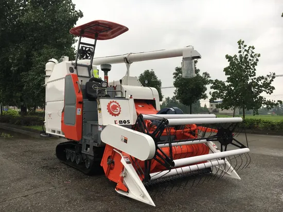 4lz-4.0z Full Feed Rice Wheat Big Tank Combine Harvester