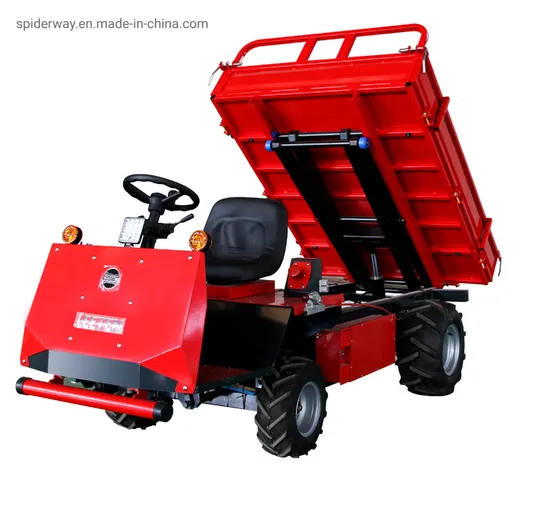 Latest Super Endurable Orchard Scissor Lift Miniture Truck 4 Wheel Heavy Loading Capacity (Up to 2m)