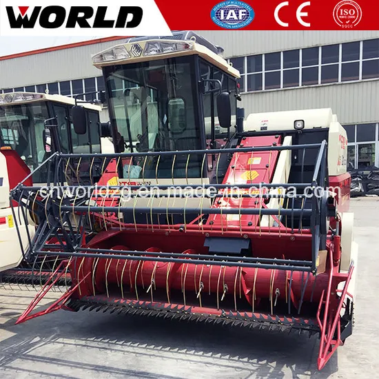Chinese Good Price Track Type Corn Combine Harvester