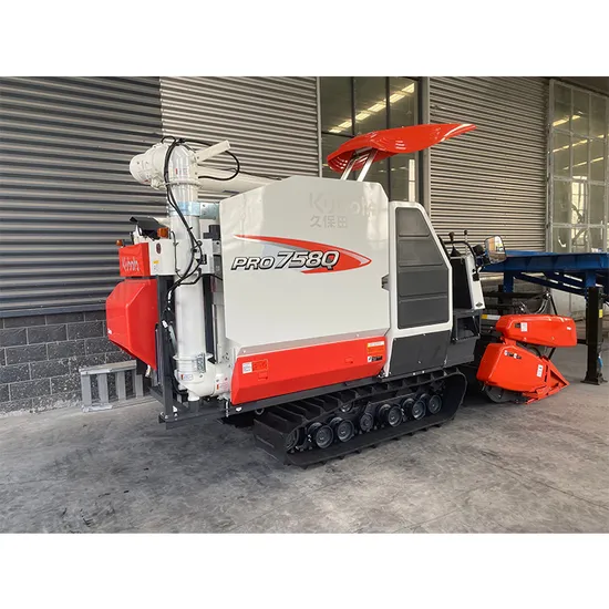 Kubota PRO758q 75HP Wheat and Rice Combine Harvester for Sale