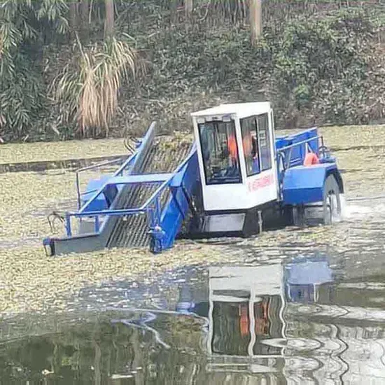 New Design Aquatic Weed Harvest Water Weed Cutting Machine Forage Harvester for Sale