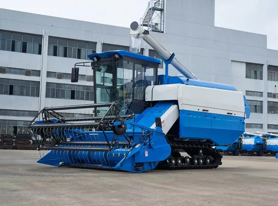 New Agricultural Hot Sale Combine Harvester for Sale for Wheat Maize Corn Grain Farm Use with Engine and Gear Core Components Rice Harvester