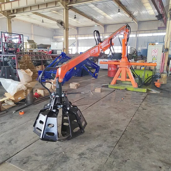 Factory 3m Long Arm Grabber Crane for Picking Oil Palm Fruit in Malaysia