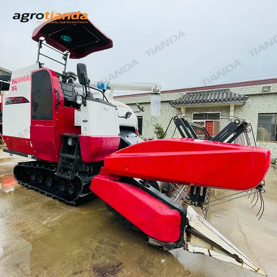 Janpanese Brand Yanmar Used Combine Harvester Aw85g with 90% New for Sale
