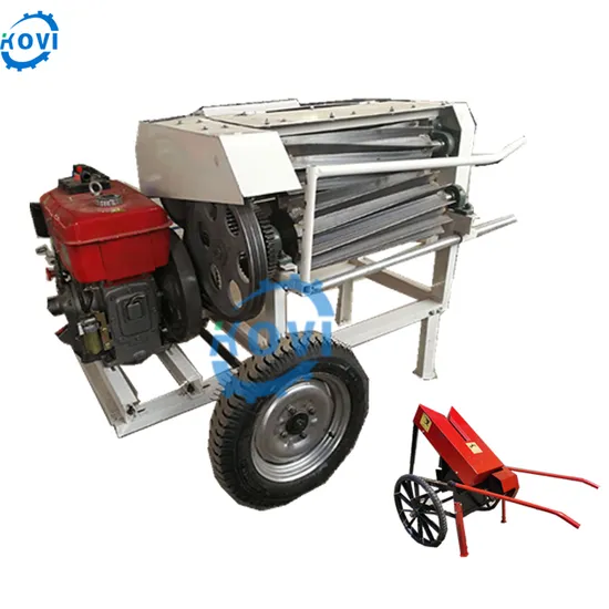 Industrial Jute Fiber Decortication Machine Peeling Extracting Machine Sisal Peeling Machine for Kenaf Jute