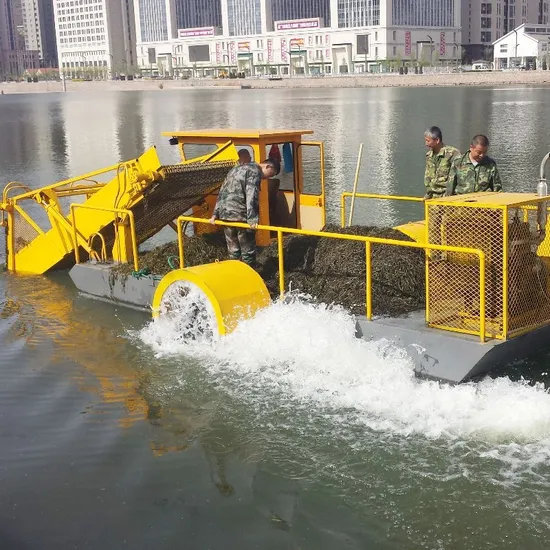 Julong China High Quality Water Hyacinth Reed Harvester for Selling
