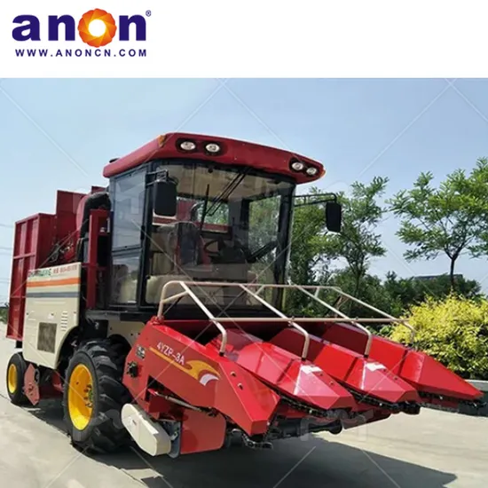 Anon Advanced Design Corn Grain Rice Soybean Wheat Agriculture Corn Combine Harvester