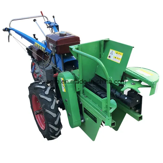 Walking Tractor Drive Mini Sweet Corn Harvester for Sale
