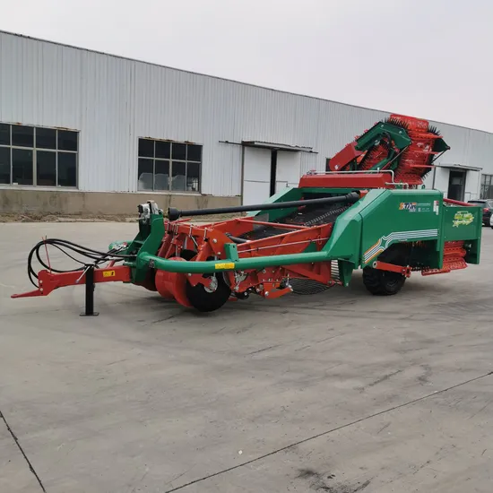 Tractor Mounted 1 2 3 4 Rows Deep Digging Depth Medium-Sized Potato Harvester