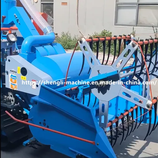 Most Convenient and Efficient Paddy Mini Harvesting Rice Machine Grain Harvester