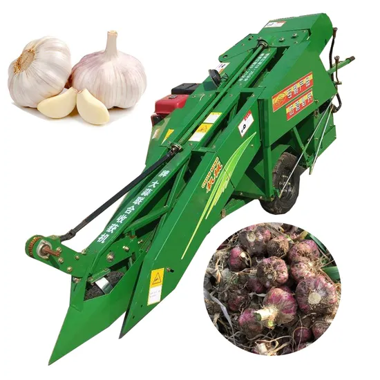 New Garlic Combine Harvester Garlic Harvesting Machinery