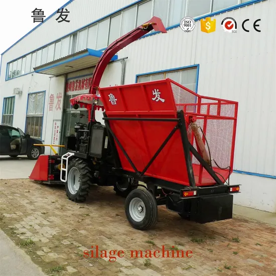 High Quality Agricultural Equipment Self-Propelled Cropper Corn Green Feed Harvesters Silage Forage Harvester Machine