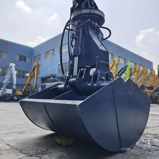 Metal Bucket Clamshell Grab