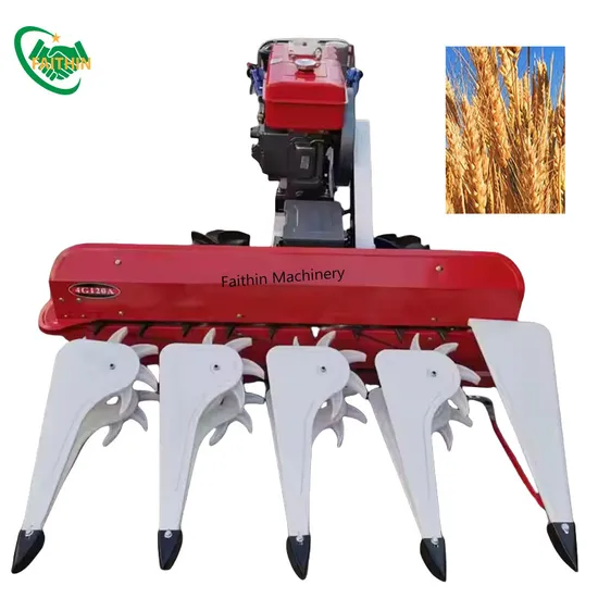 Mini Rice Harvester Machine Wheat Harvest Machinery for Sale Harvest Corn Machine