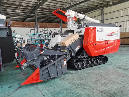 Harvesting Kubota Rice Harvester Price 988q Combine Harvester