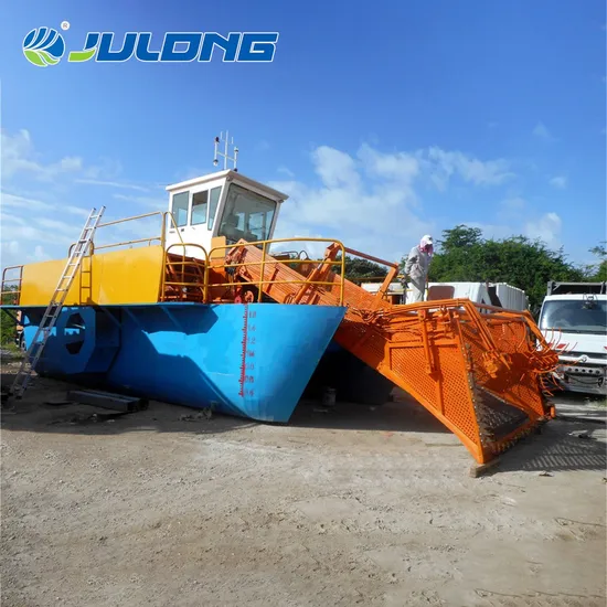 Heavy-Duty Aquatic Weed Harvester for Efficient Waterway Cleanup