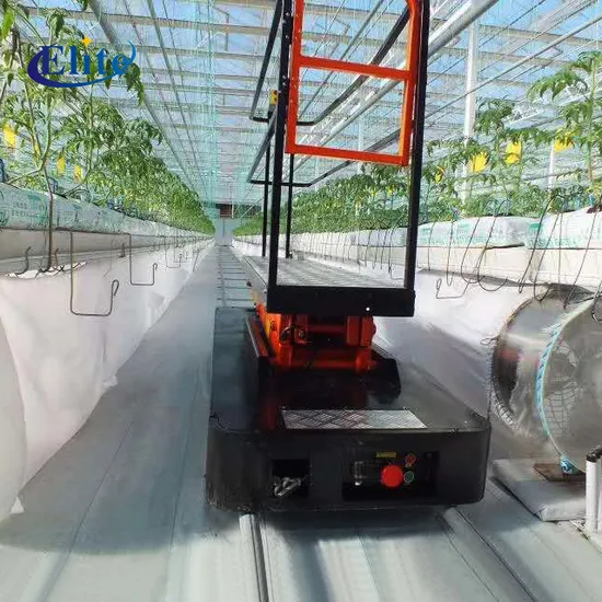 Elite Greenhouse Pipe Rail Trolley for Planting Picking up