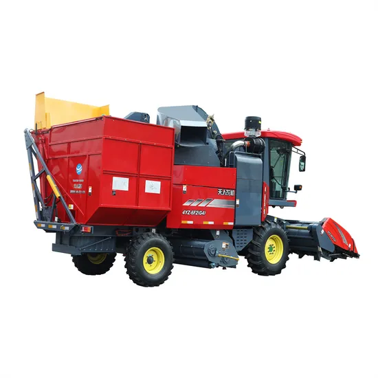 220HP Combine Harvester for Fast and Efficient Corn Harvesting