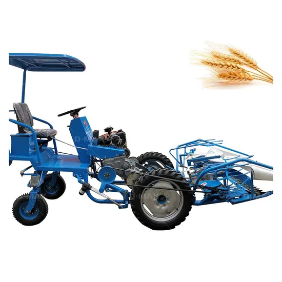4 Wheel Reed Harvester for Wheat Oat Harvesting and Bundling Machine with Best Price