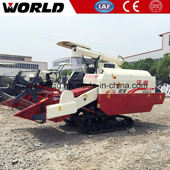 World Agricultural Machinery 4lz-4.0e Combine Harvester Price