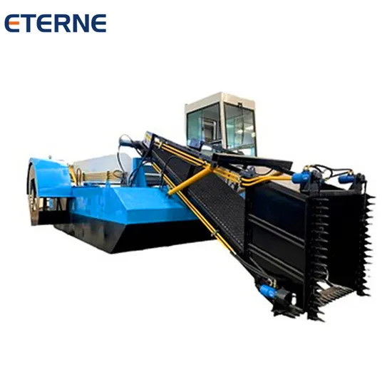 Eterne Lake Cleaning Boat Automatic Weed Water Hyacinth Harvester