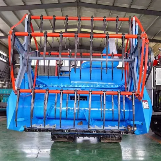 Factory Supply Household Mountain Harvester Mud Field Crawler Rice Wheat Grain Combine Harvester