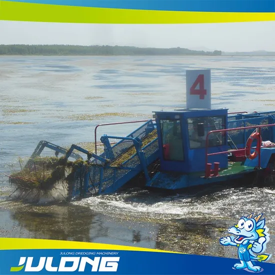 Aquatic Weed Removal Boat Harvester Trash Collector