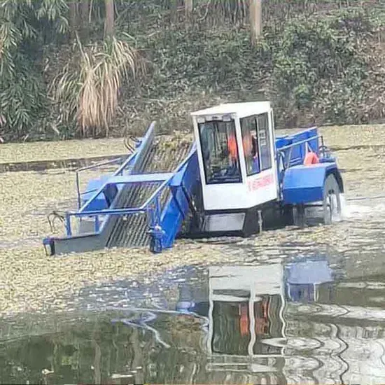 Pakistan One-Man-Operated Hydraulic Automatic Aquatic Weed Harvester