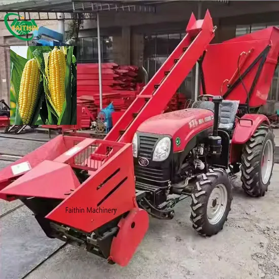 High Production Maize Harvester Machine for Tractor Corn Silage Harvester Maize Harvesting Machine