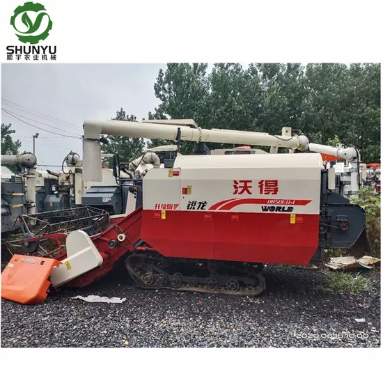 Used World Combine Harvester 112HP with Cheaper Price