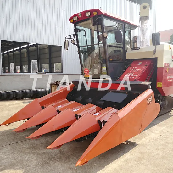 Corn Harvester 2022 New 3 or 4 Rows Header Space Customized 4yz-4s Maize Picking Combine Corn Harvester