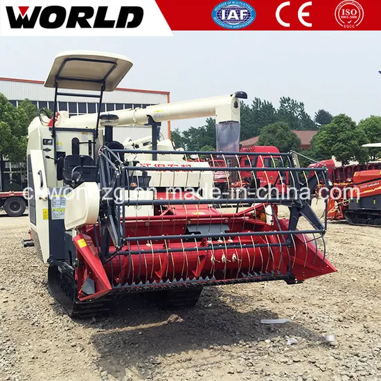 Paddy Rice Harvest Machine with Hst Gearbox