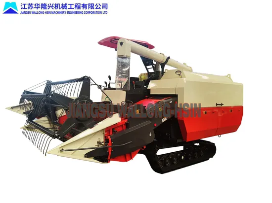 Paddy Wheat Combine Harvester Cag-100+High Position Grain Discharge
