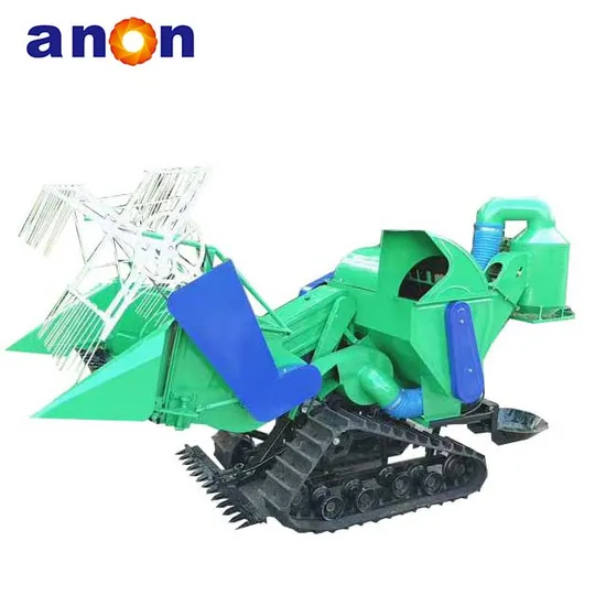 Anon New Small Combine Harvester Millet Wheat Barley Rice Combine Harvester