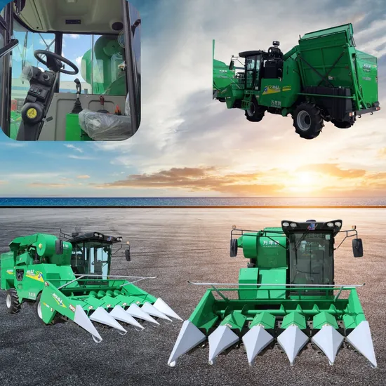 Factory Outlet Factory Supply Multi-Functional Corn Harvester Combine Harvester with Chopping Corn Stalk Wheel Best Price