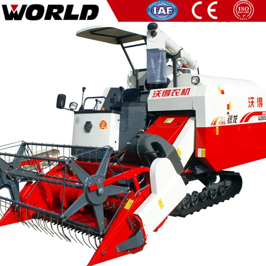 4kg/S Capacity 88HP Rice Mini Small Harvester Price