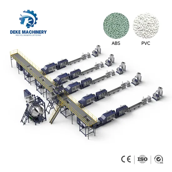 Automatic Mixing and Feeding System for Pelletizing Factory Before Granulator