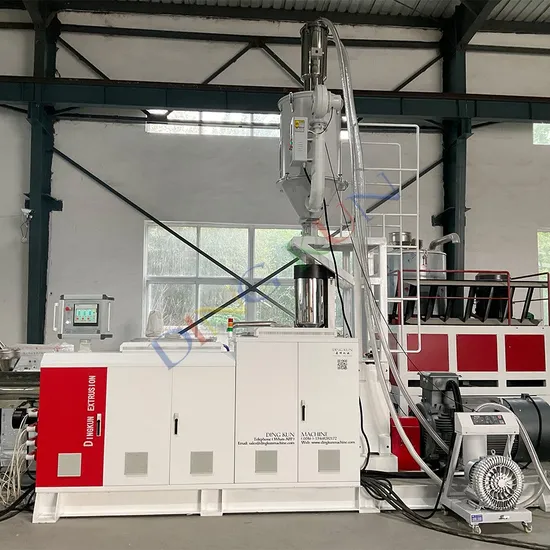 16-630 mm PVC CPVC UPVC / HDPE / LDPE / PE PP PPR Conduit Pipe /Hose Twin& Single Screw Extruder / Extrusion Plastic Making Machine for Water/ Gas Supply Price