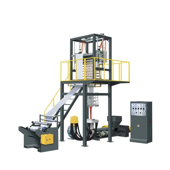 New Design High Speed Single Layer Extruder Polyethylene Bag Film Blowing Machine